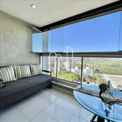 Varanda com vista panorâmica