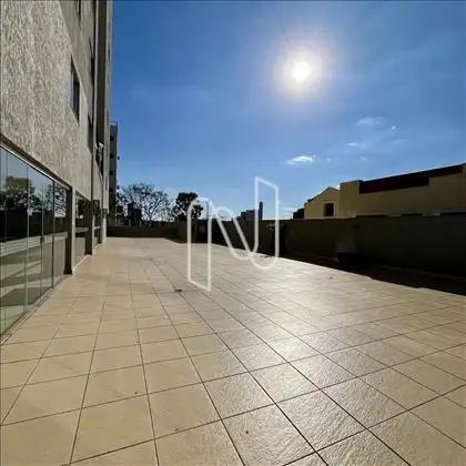 Terraço da área comum do edifício
