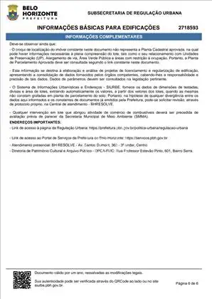 Página 6 da informação básica