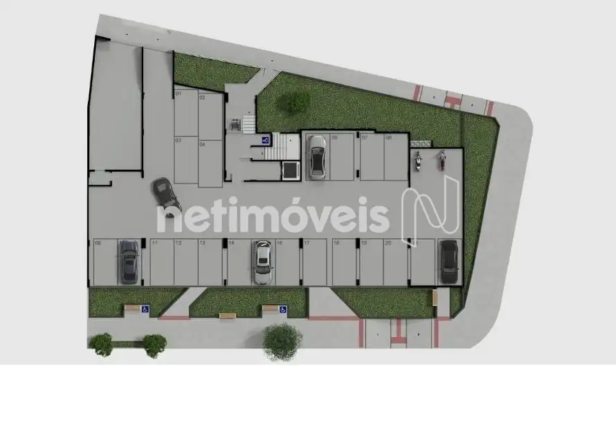 planta garagem