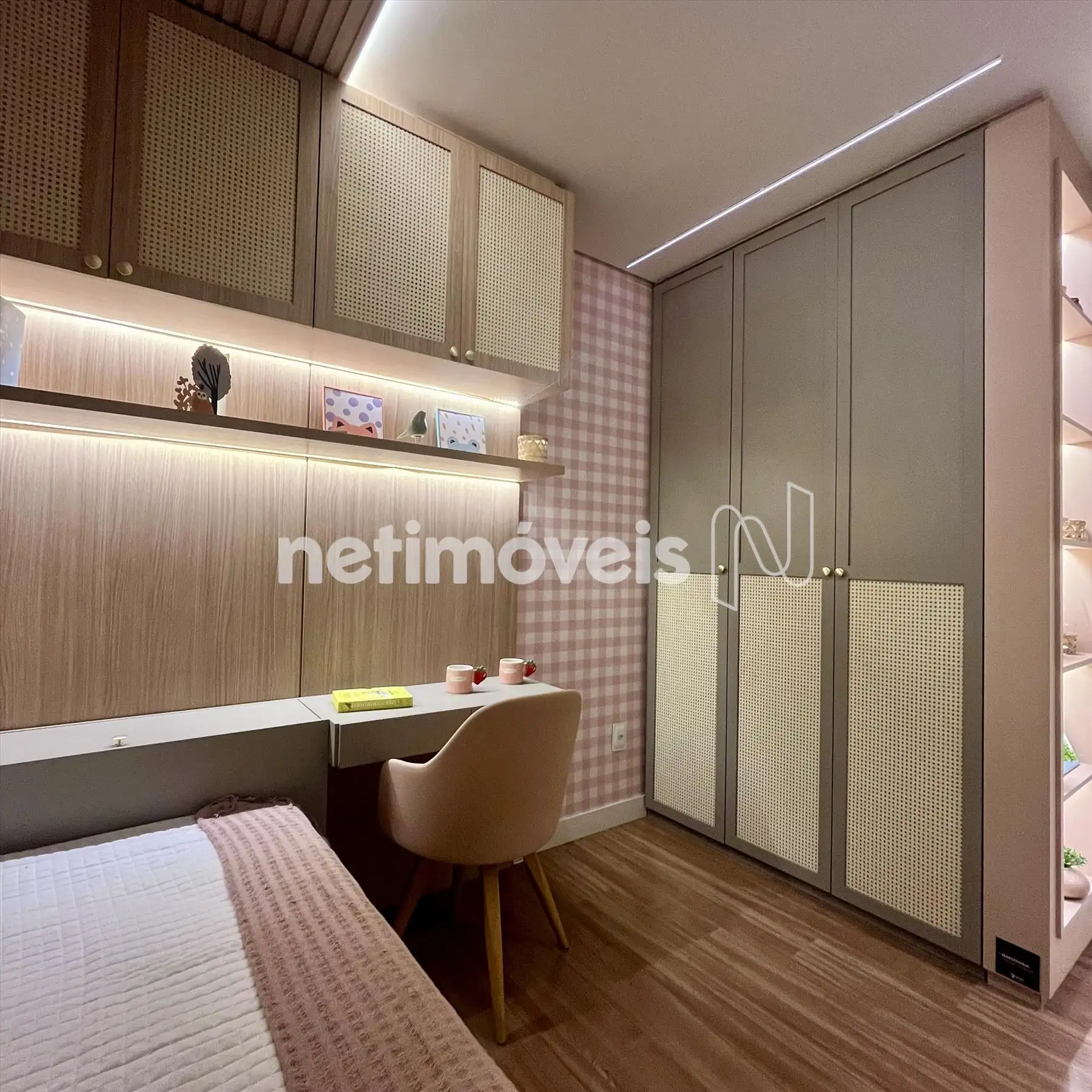 Quarto 1 apto decorado 2 qtos