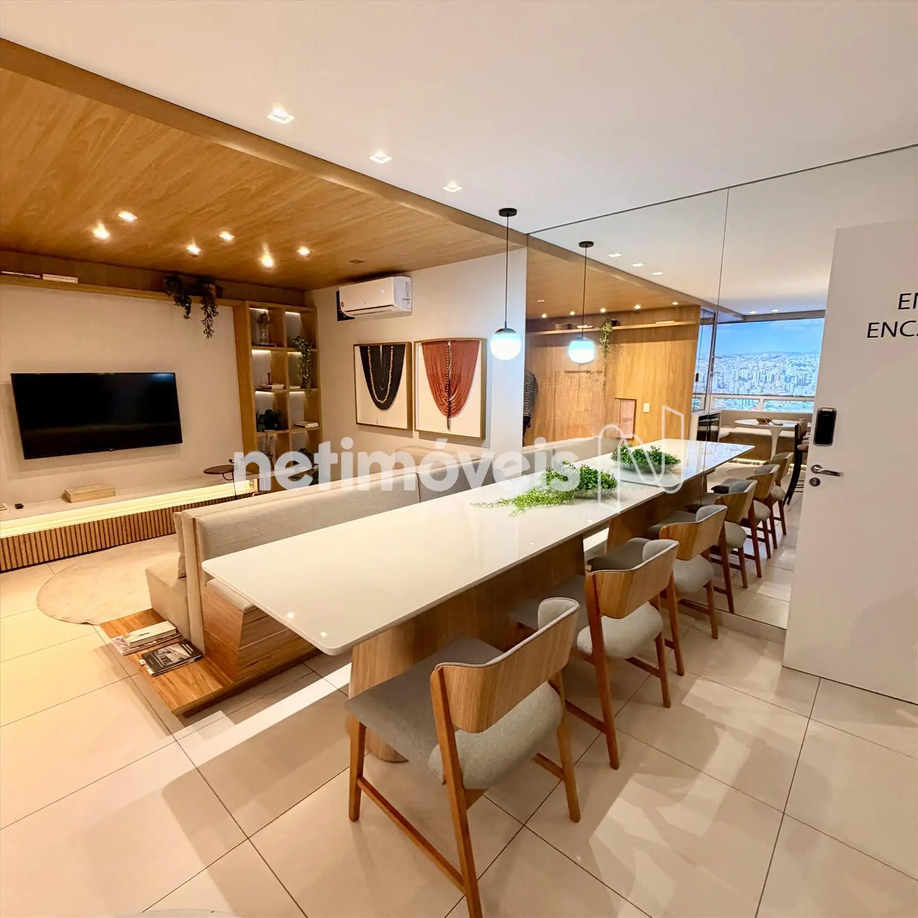 Sala para dois ambientes
