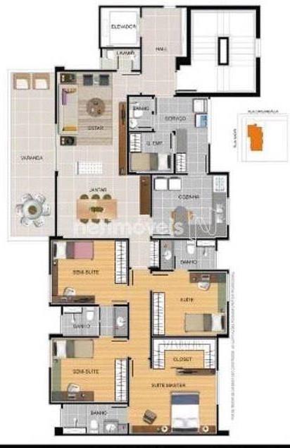 planta apartamento