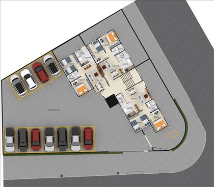 Planta estacionamento