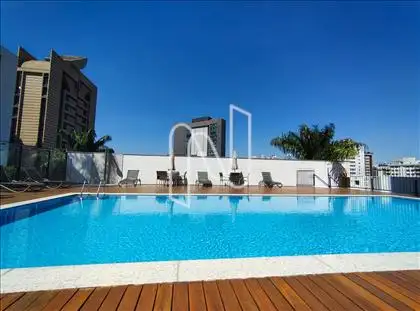 Vista da piscina 