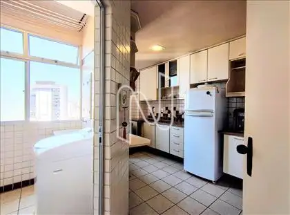 Integração da área de serviço com a cozinha 