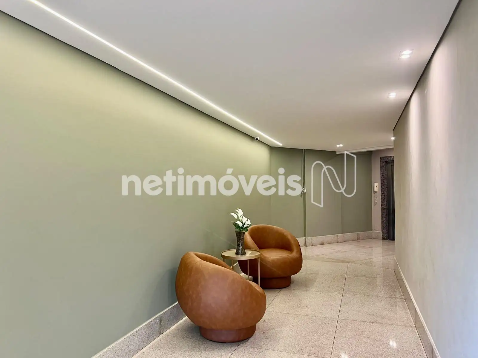 Hall social condomínio