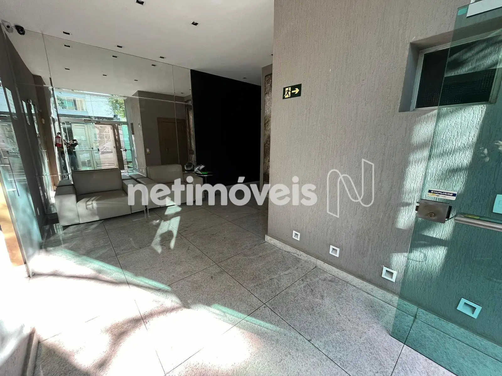 Hall social decorado