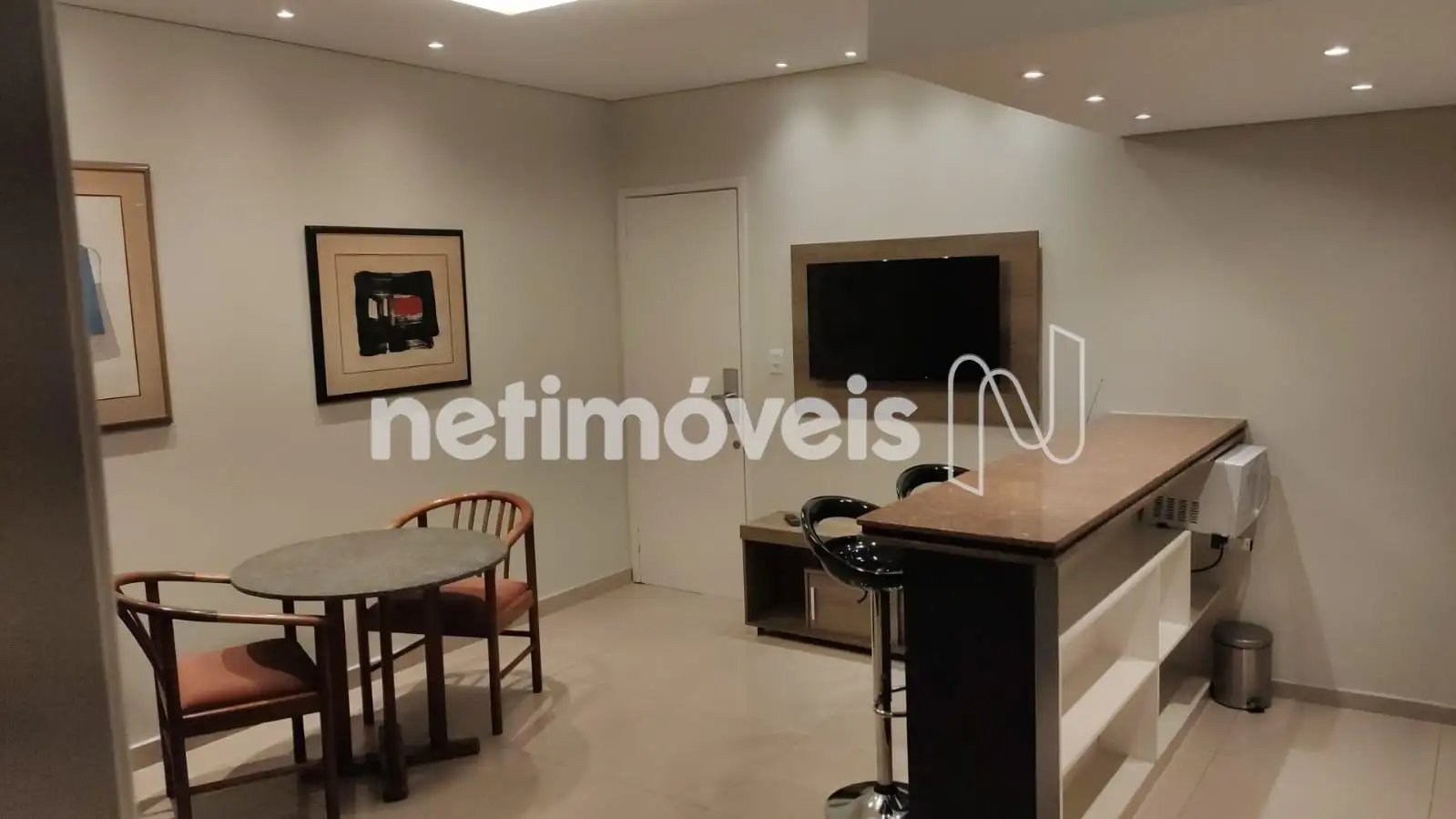 Apartamento com 1 quarto — Funcionários, Belo Horizonte