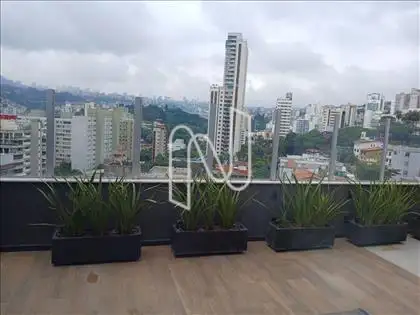 Vista da área da sauna e academia