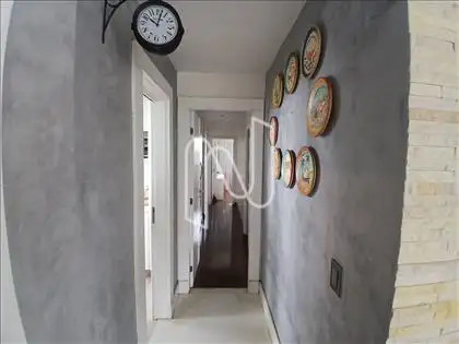 Corredor para os quartos