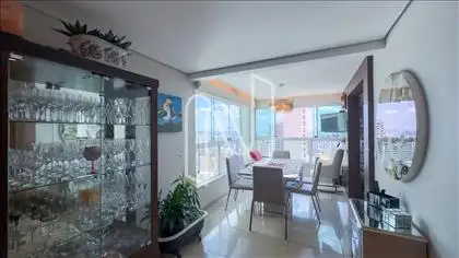 Sala 01 e varanda integrada