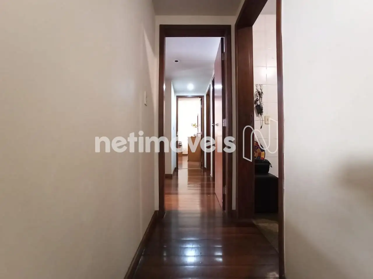 Corredor para os quartos