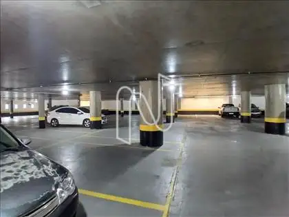 Vista da garagem