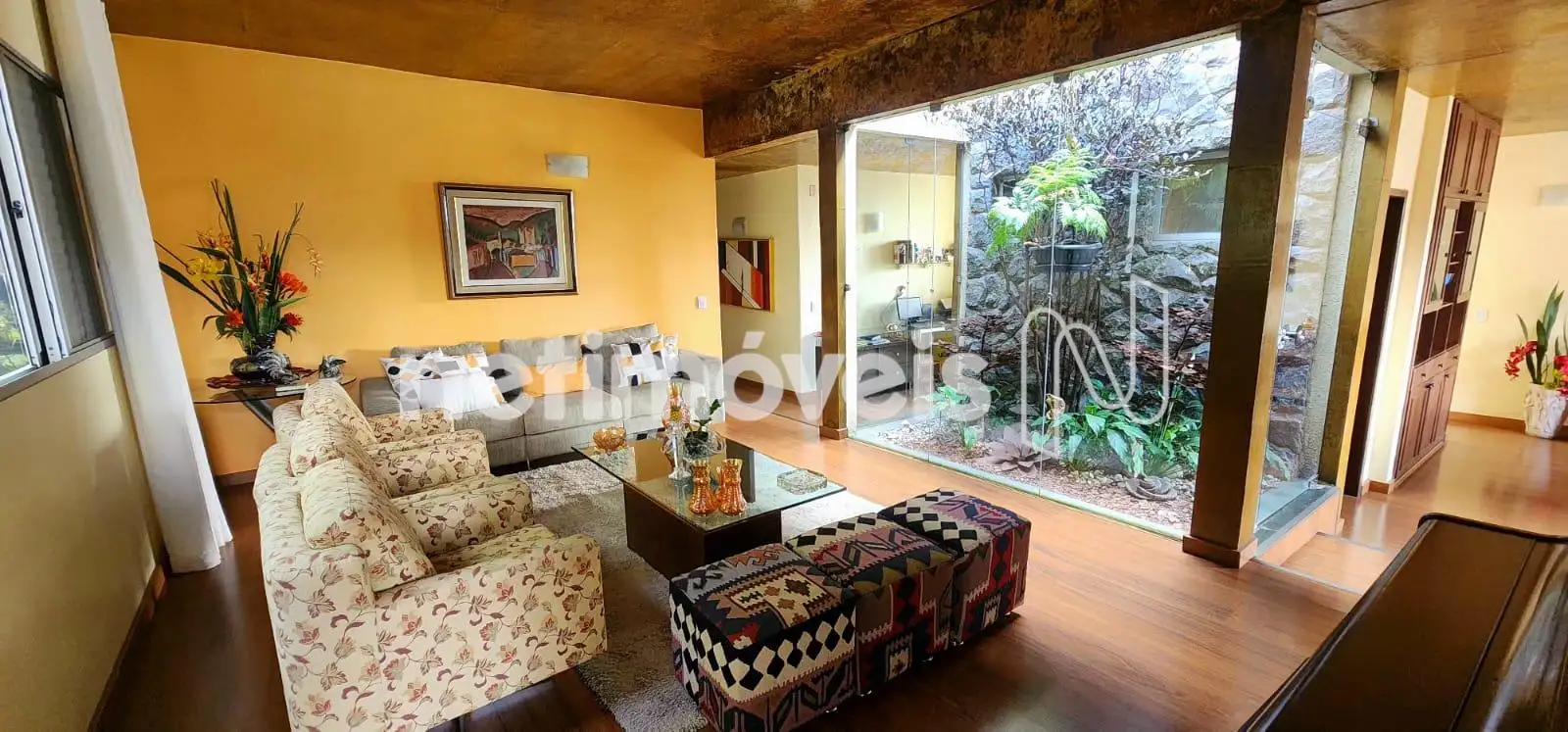 Sala com Jardim de Inverno