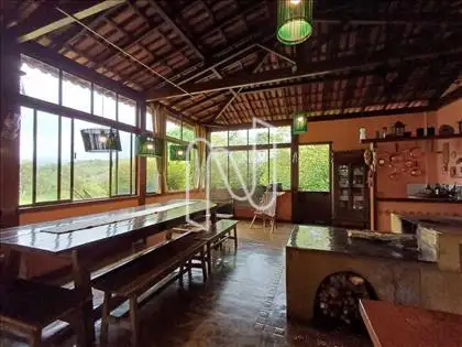 Cozinha da casa principal. 