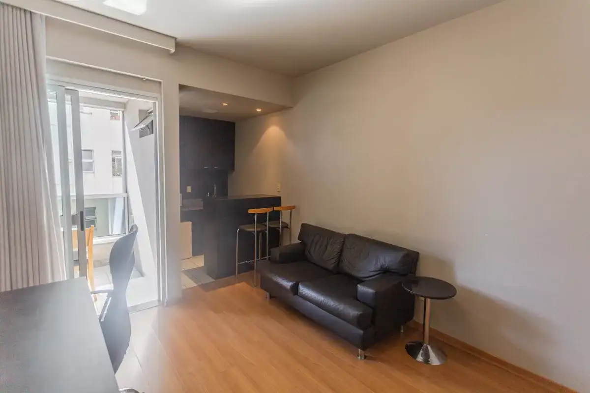 Apart-hotel para comprar com 35 m², 1 quarto, 1 banheiro, 1 vaga em Avenida Álvares Cabral, Lourdes, Belo Horizonte