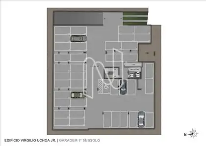 Planta Garagem 2º Subsolo 