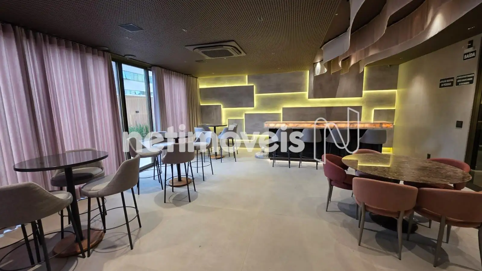 Salão área gourmet