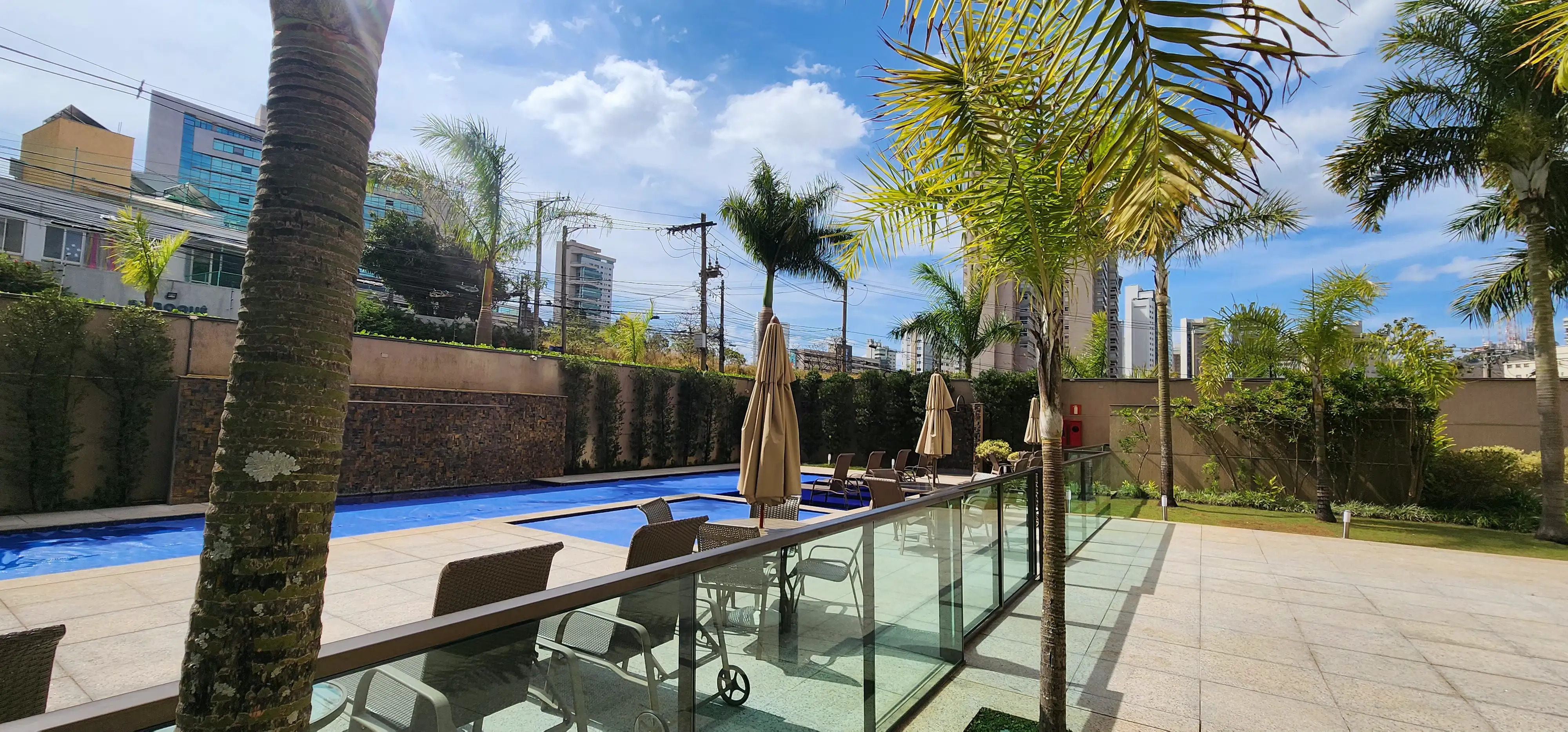 Área da Piscina