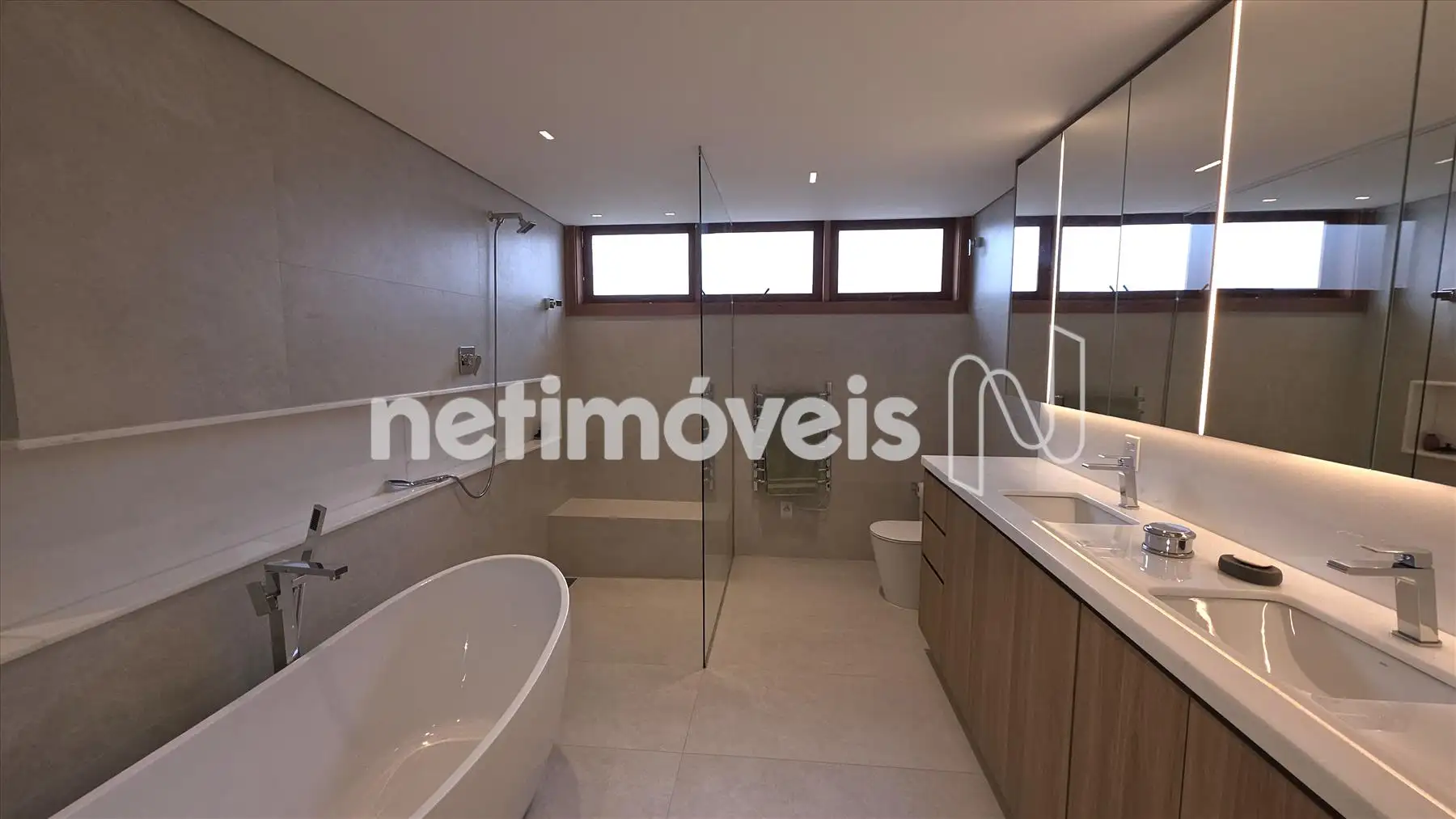 Banheiro Suíte Master no 2º pavimento