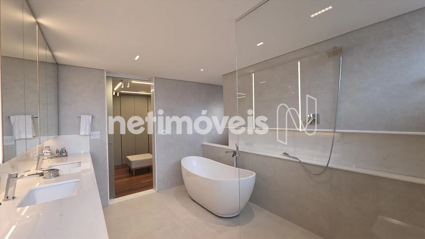 Banheiro Suíte Master no 2º pavimento