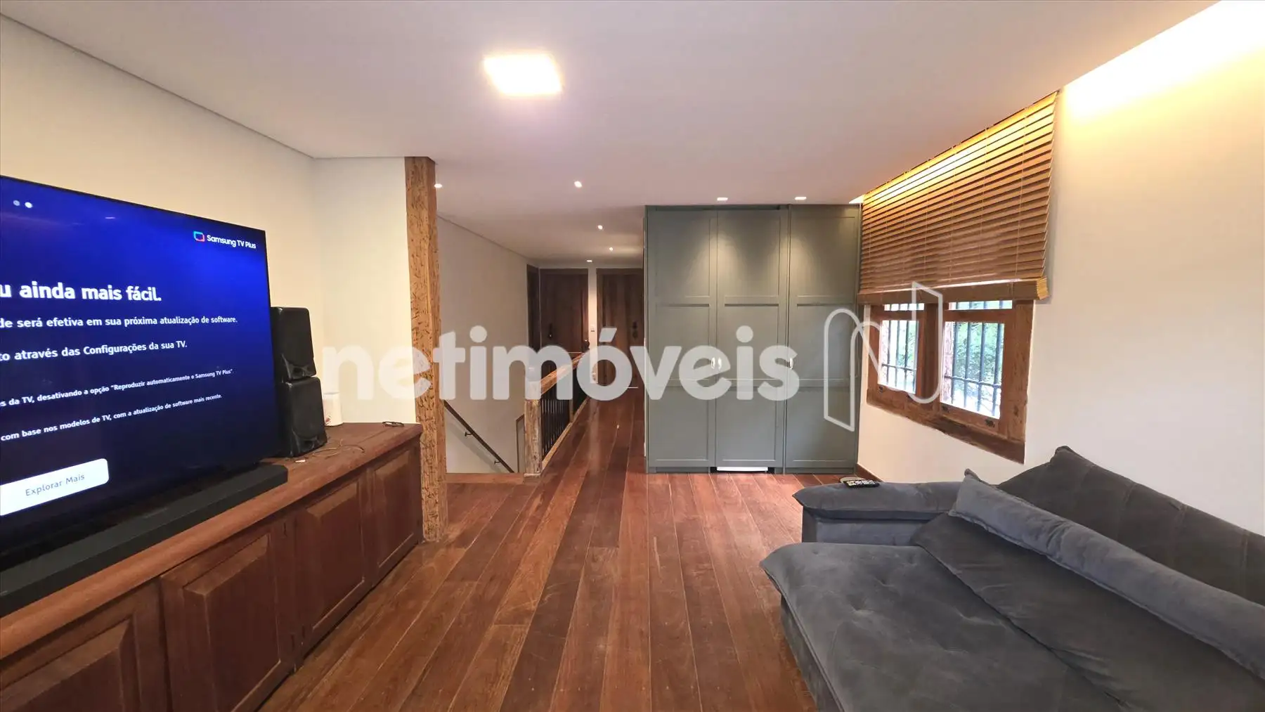 Sala de TV com Mini Copa no 2º pavimento