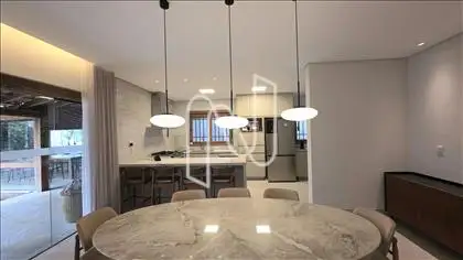 Sala de Jantar e Cozinha Americana  