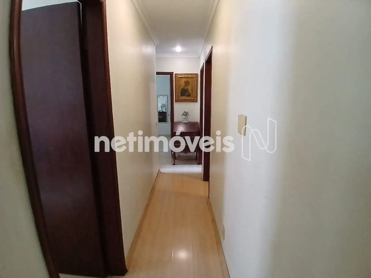 Corredor para os quartos