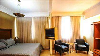 quarto conjugado com sala