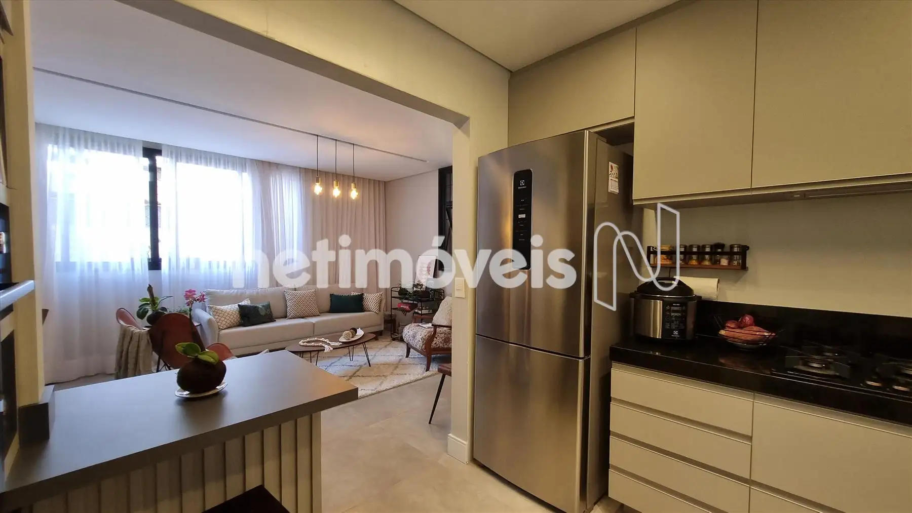 Cozinha Americana e Sala