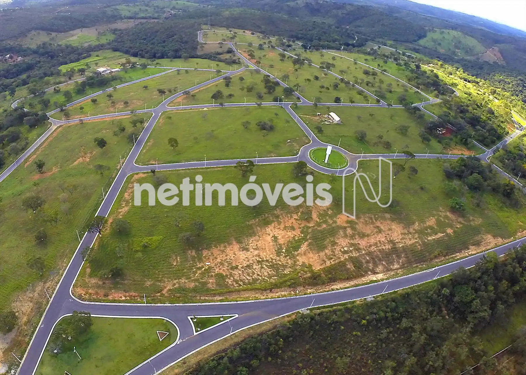 VISTA DA DIVISAO DOS LOTES