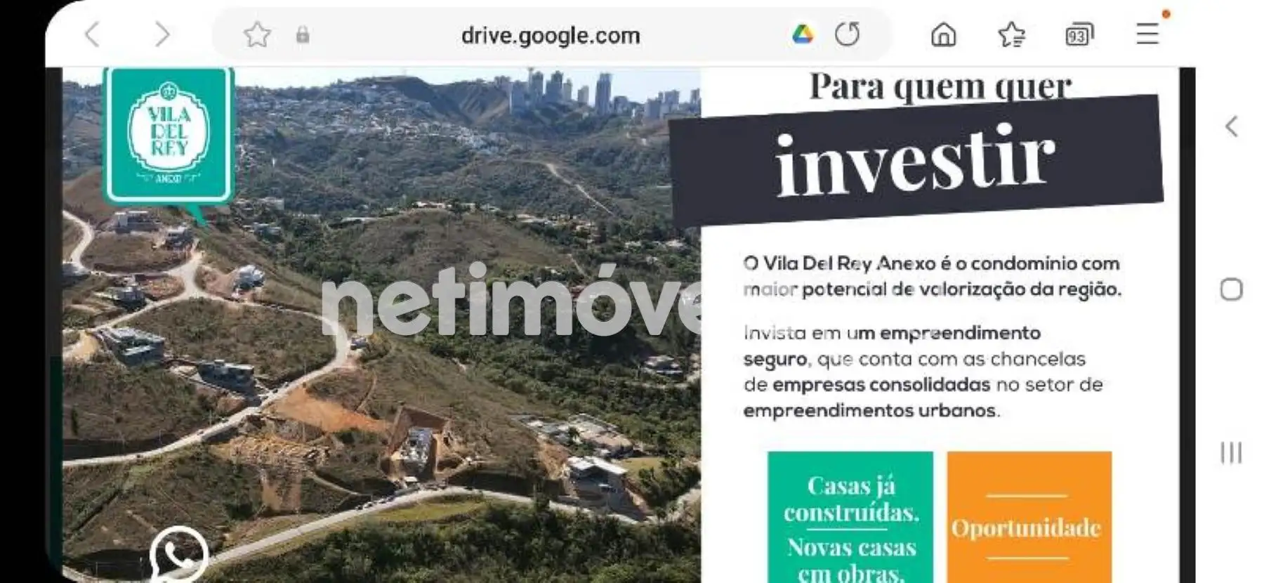 Material de divulgação