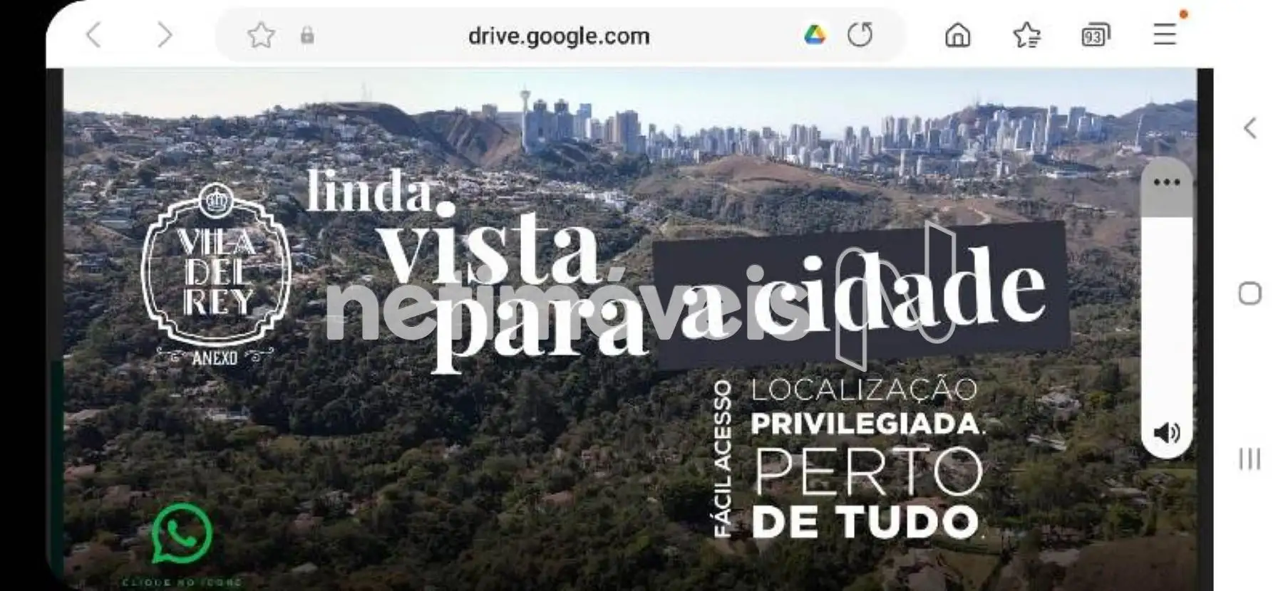 Material de divulgação
