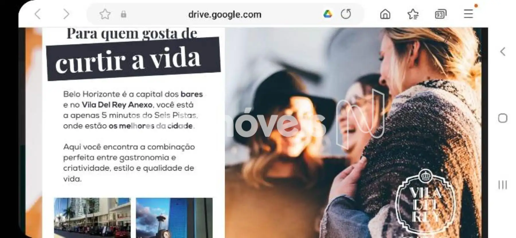 Material de divulgação