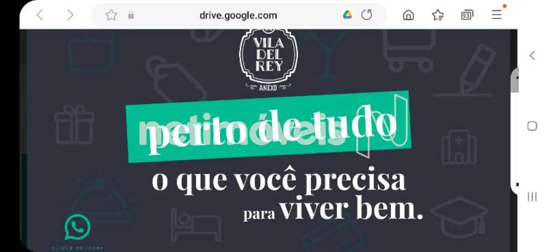 Material de divulgação