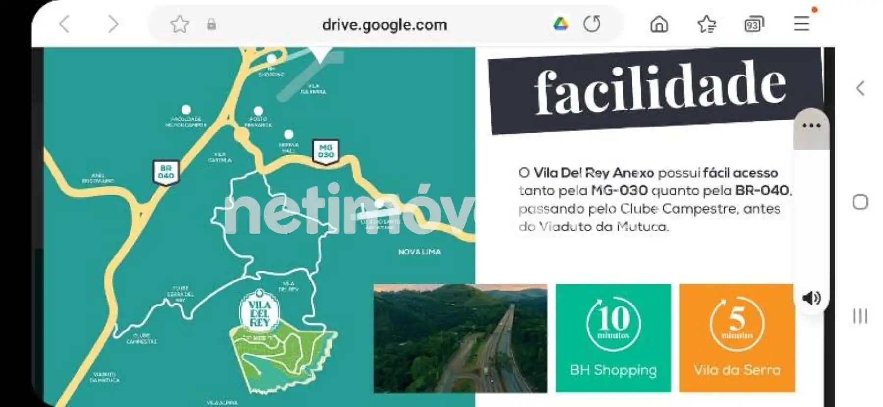 Material de divulgação