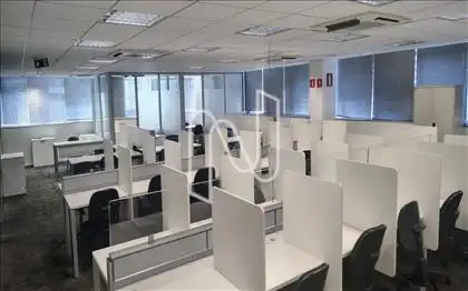 Salão mobiliado