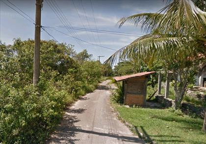Entrada da rua do lote 