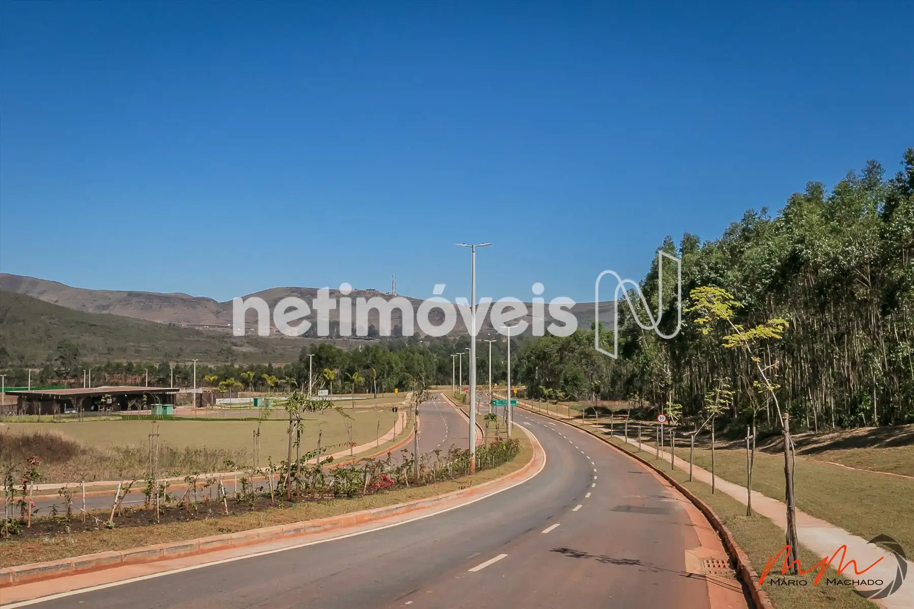 Acesso chegada portaria Reserva Laguna