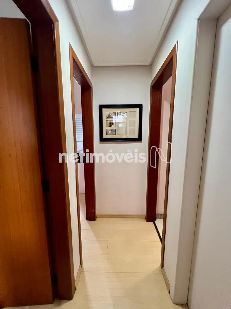 Corredor para os quartos