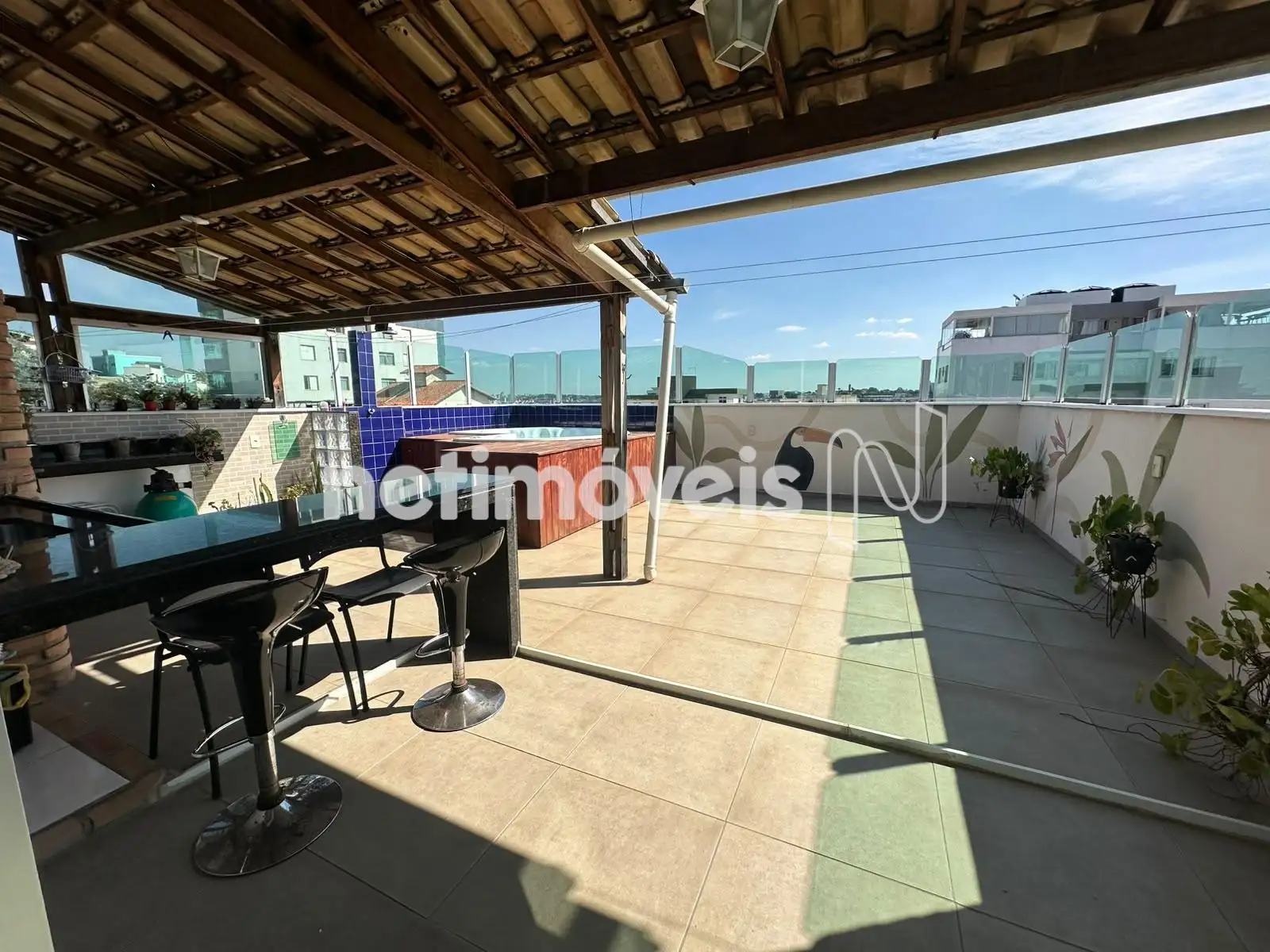 Terraço panorâmico