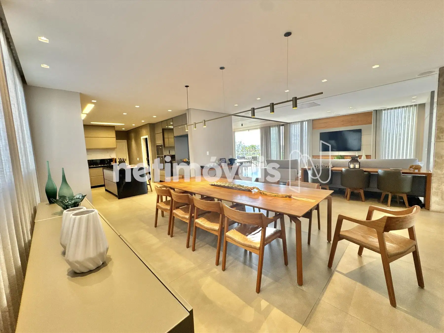 Sala de jantar cozinha integrada