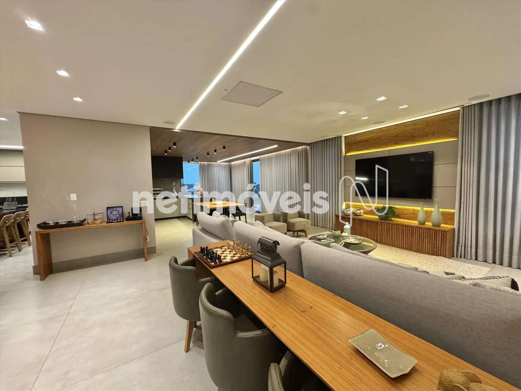 Visão de quando se chega na casa