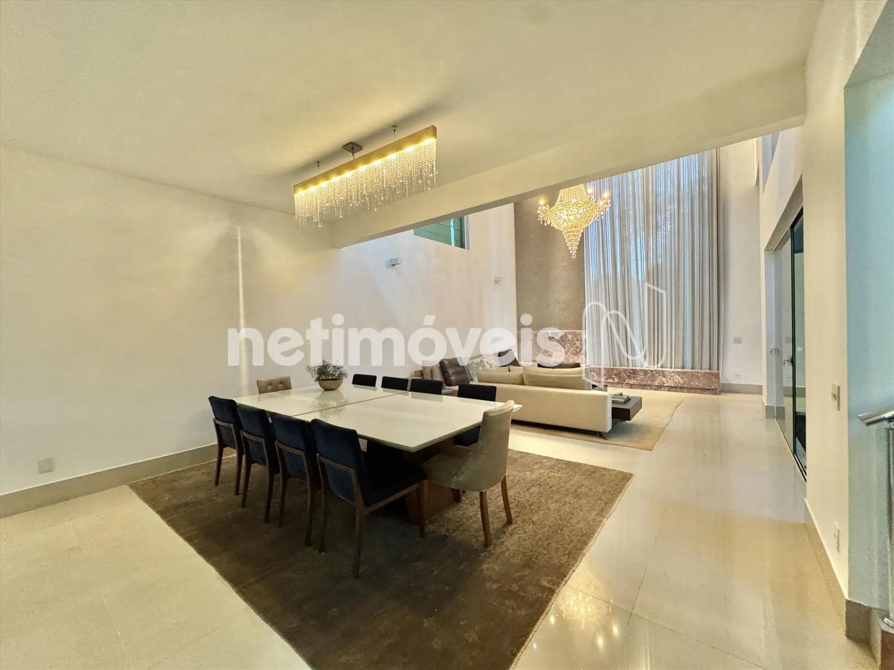 Sala de jantar, mesa 10 lugares