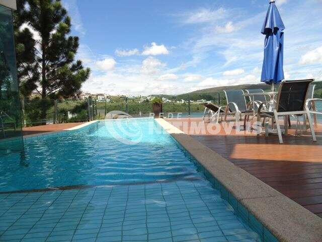 Vista da sala e espaço gourmet