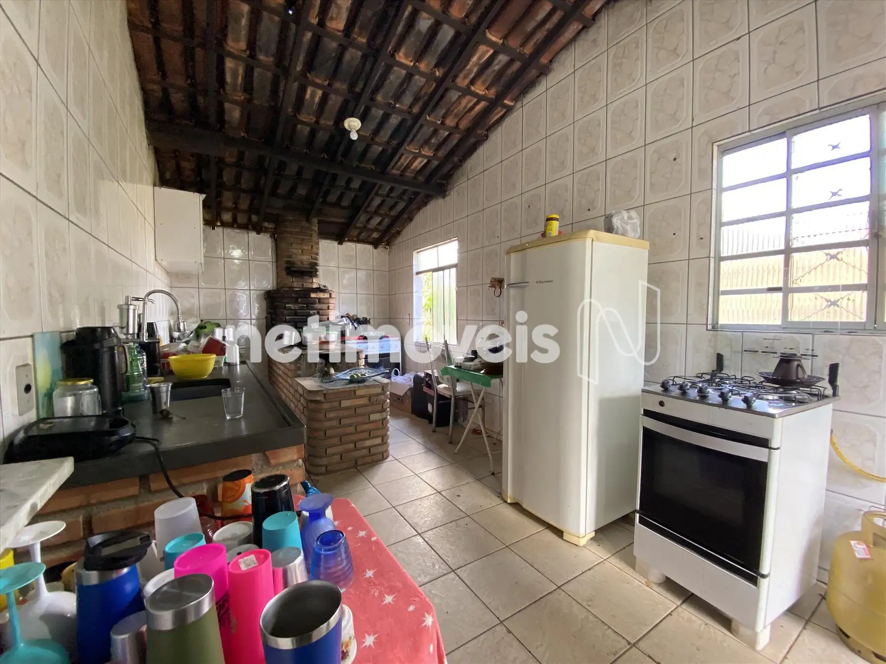 Cozinha da área gourmet