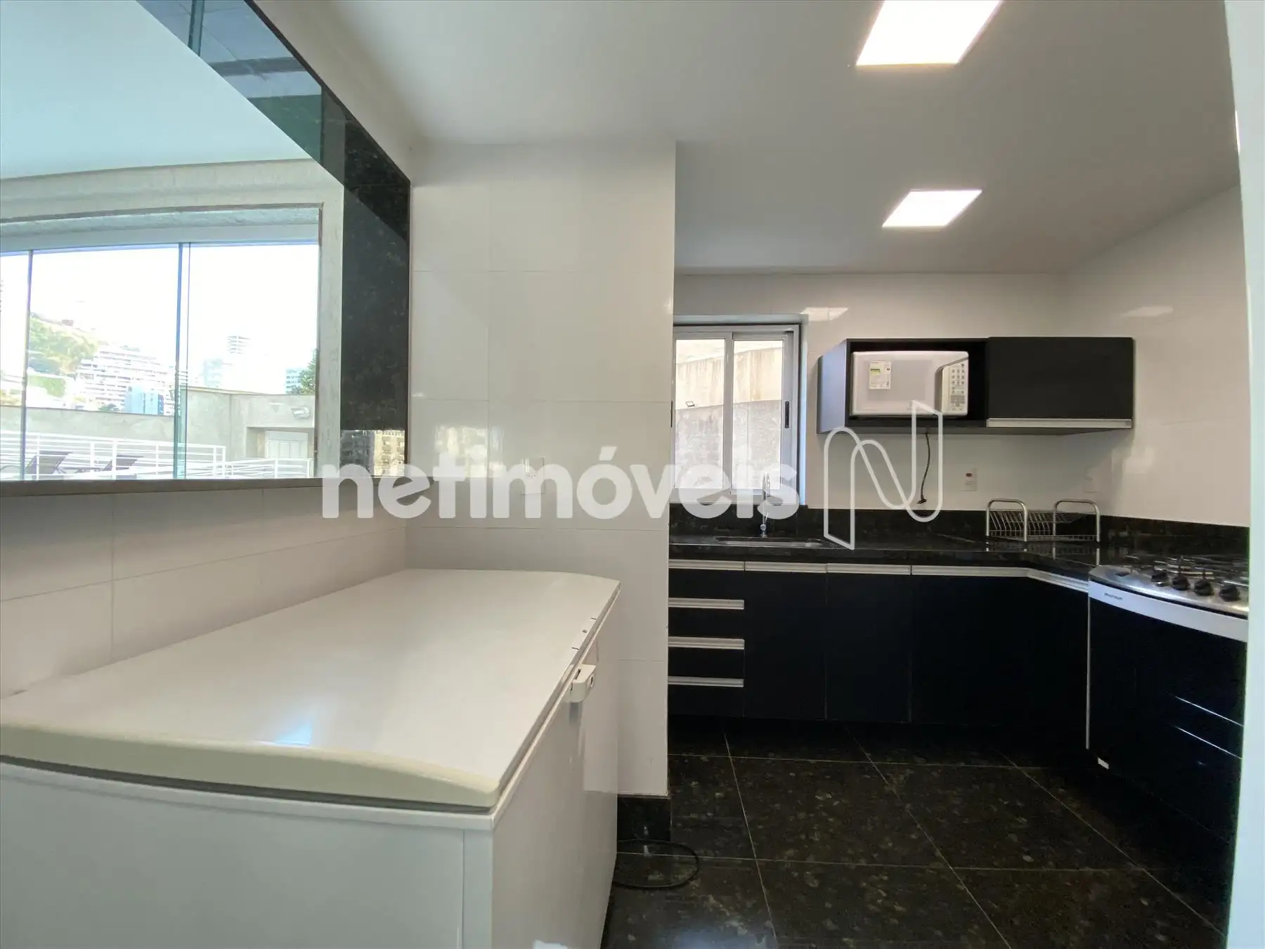 Cozinha do salão de festas