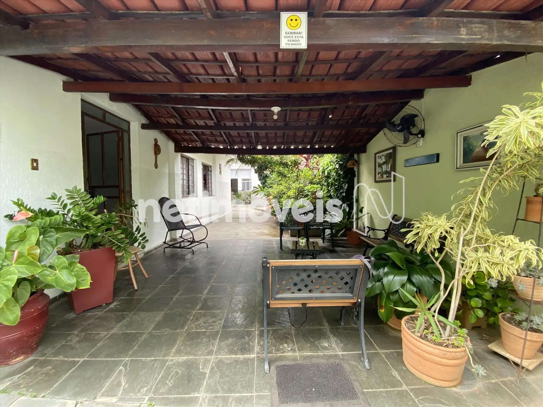 Quintal/Garagem das casas