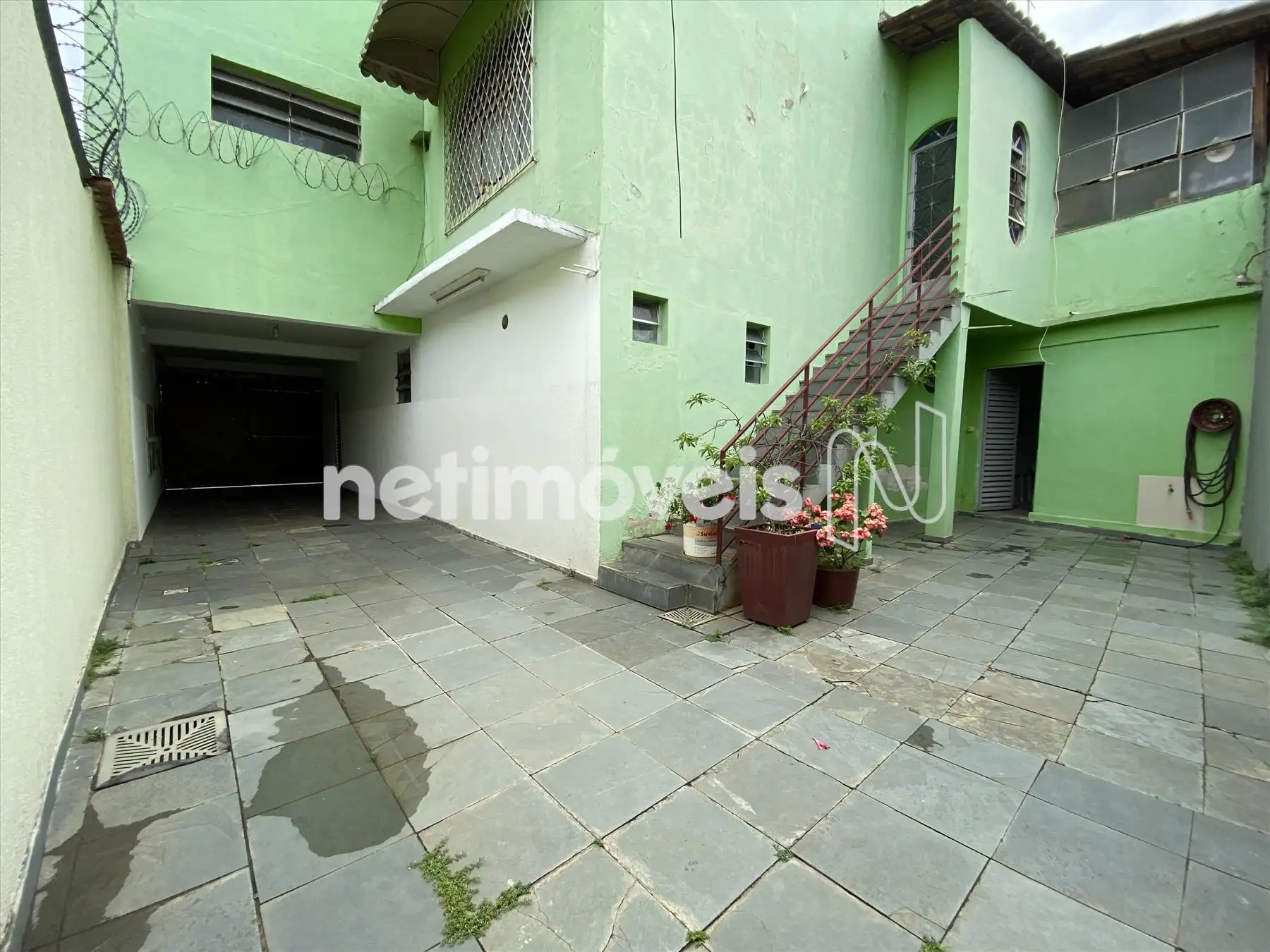 Quintal/Garagem das casas